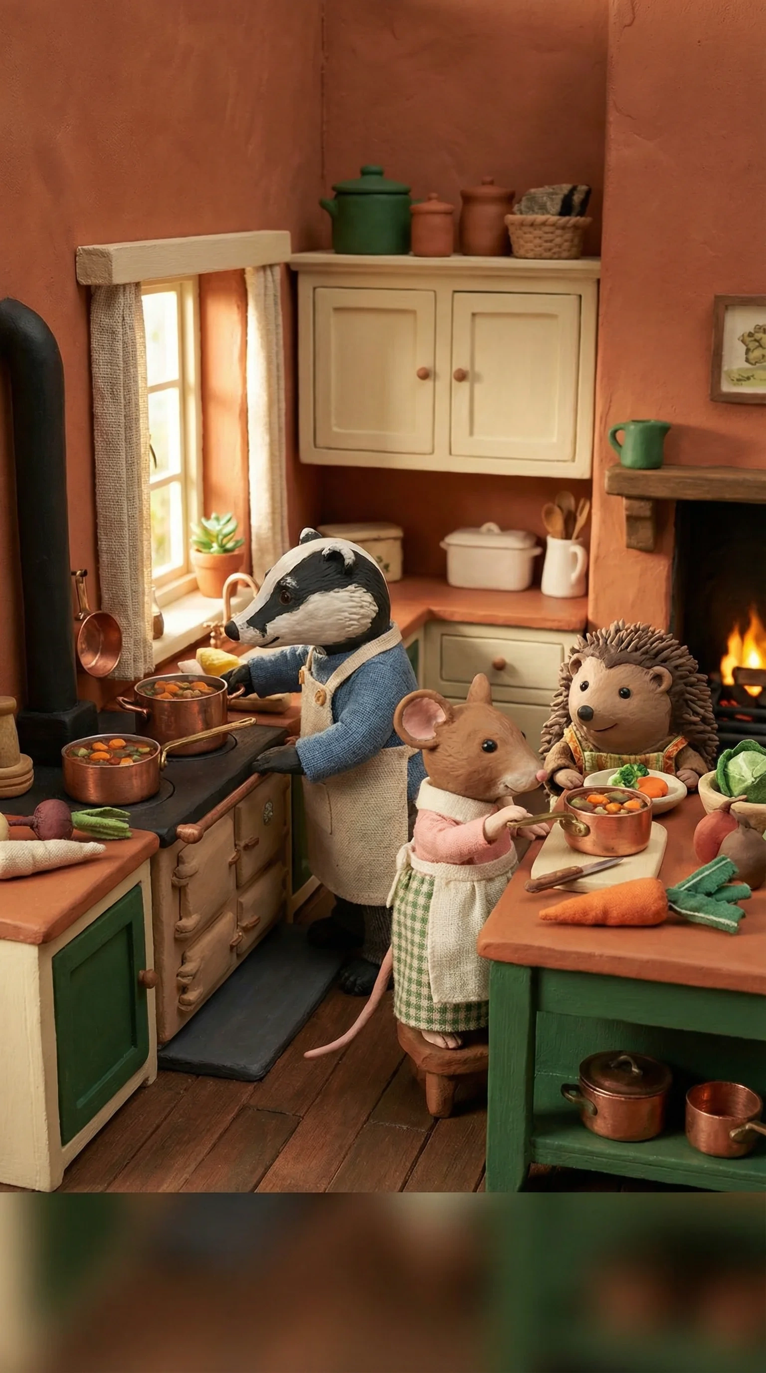 厨房交响曲 - 独立动画短片 - 定格动画黏土角色烹饪场景